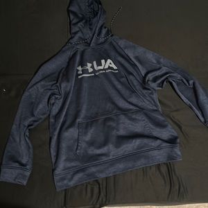 Under armor sweat shirt navy blue large